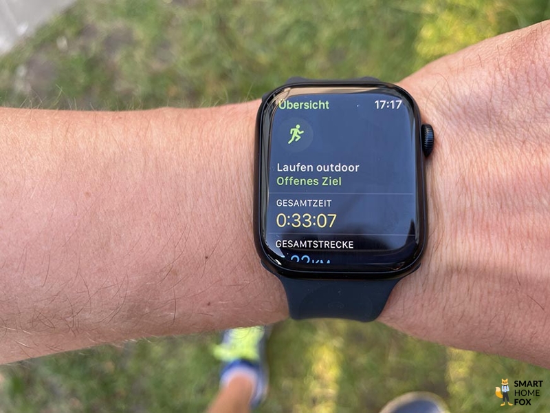 Записанная тренировка на Apple Watch 7